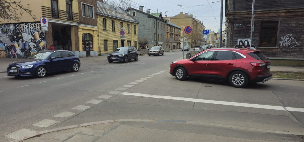 Velosipēdu ceļš Zvaigžņu ielā (Zvaigžņu ielā) - Dviračių takas - statybų nuotraukos