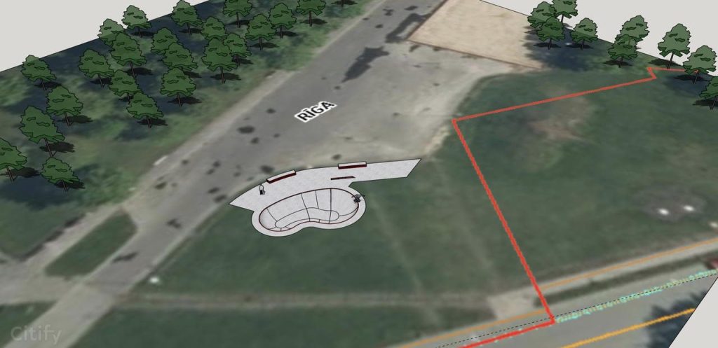 Āgenskalna betona baseina skeitparks (Uzvaras bulvāris 15) - Muud spordialad - visuaalne