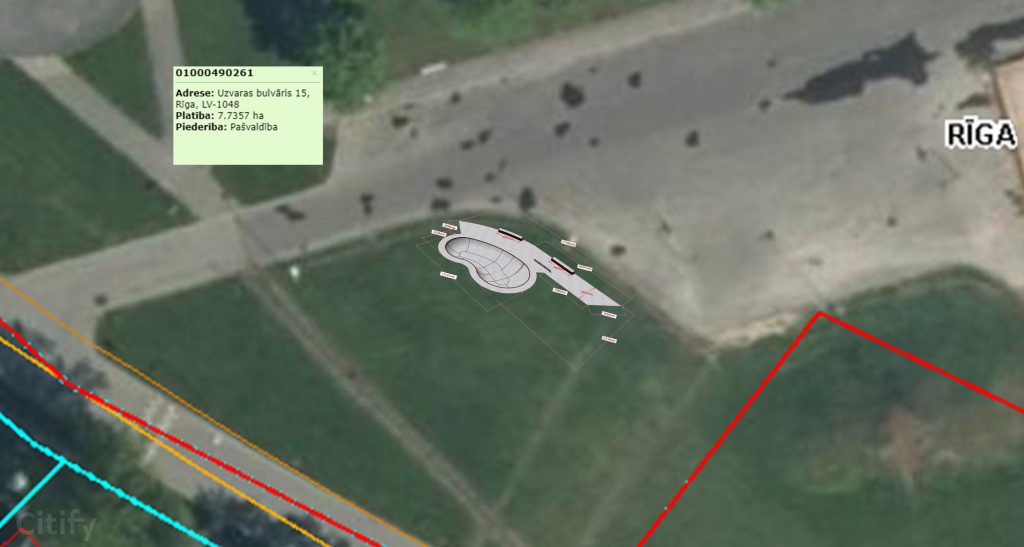 Āgenskalna betona baseina skeitparks (Uzvaras bulvāris 15) - Muud spordialad - visuaalne