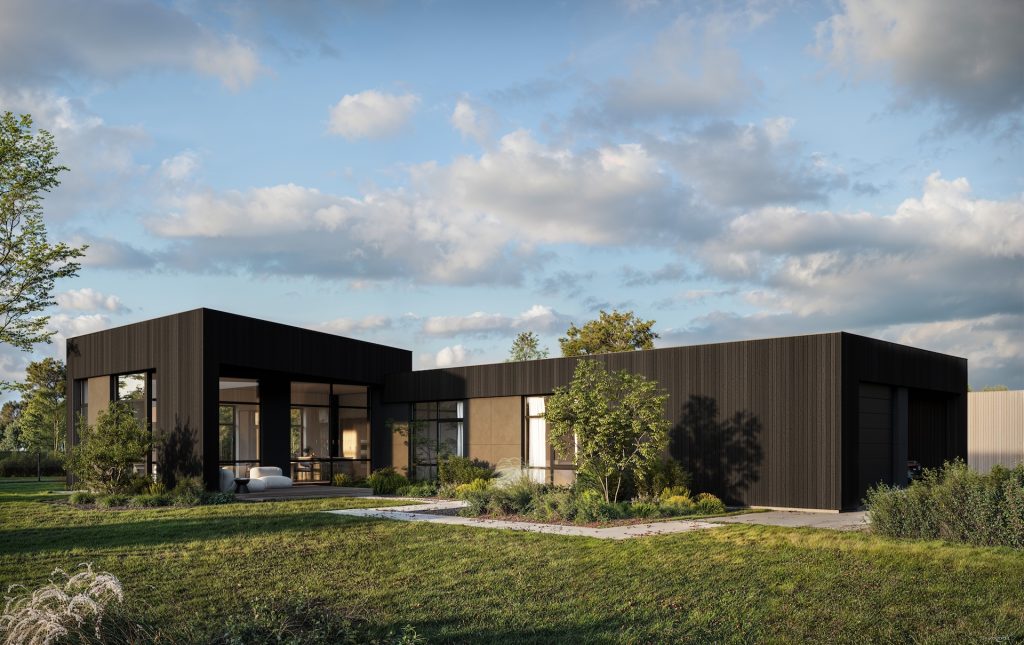 ANDHOME (Ateities g. 3, 5, 7, 9, 11, 13, 15, 17) - Privačių namų kvartalas - vizualizacija