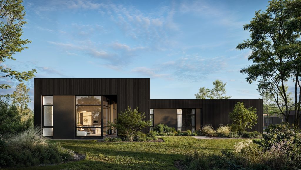 ANDHOME (Ateities g. 3, 5, 7, 9, 11, 13, 15, 17) - Privačių namų kvartalas - vizualizacija