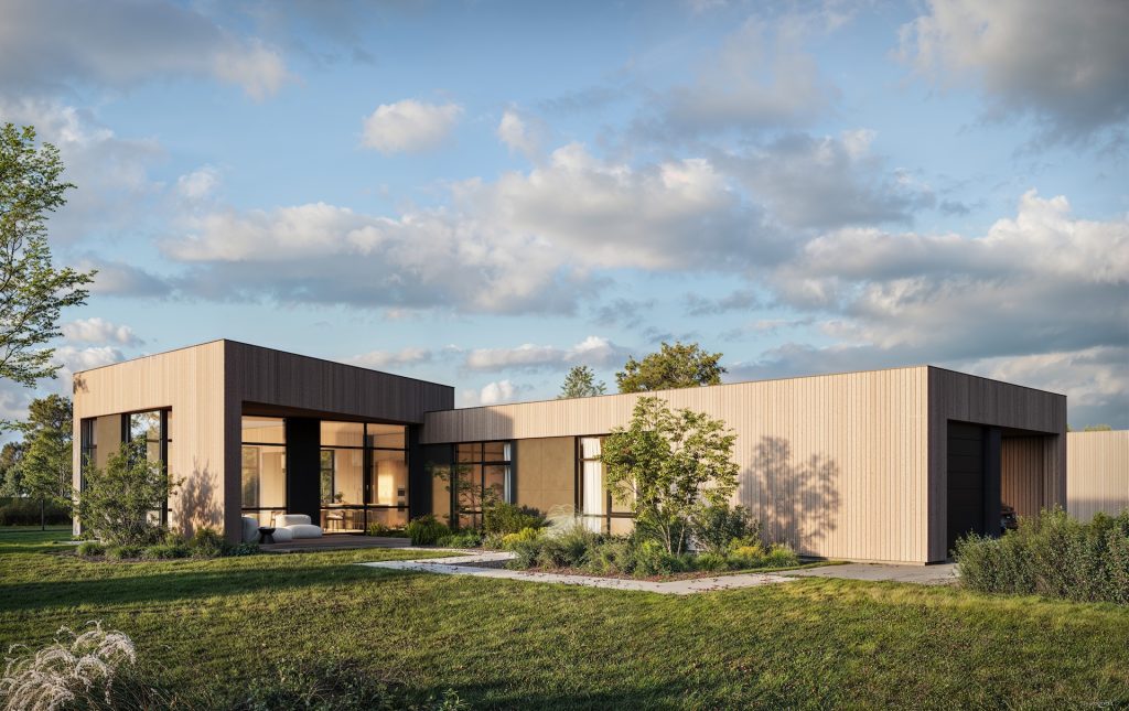 ANDHOME (Ateities g. 3, 5, 7, 9, 11, 13, 15, 17) - Privačių namų kvartalas - vizualizacija