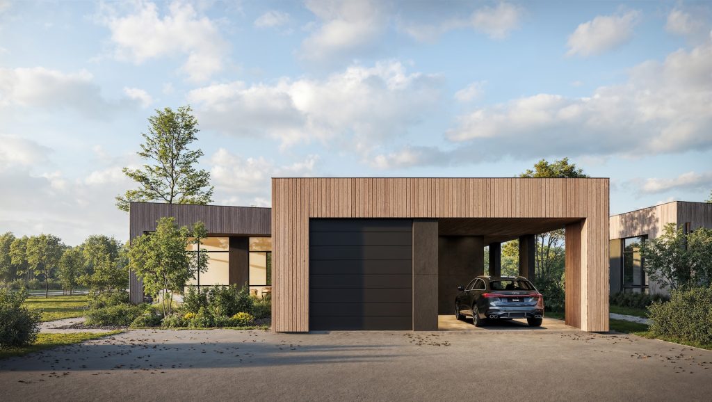 ANDHOME (Ateities g. 3, 5, 7, 9, 11, 13, 15, 17) - Privačių namų kvartalas - vizualizacija