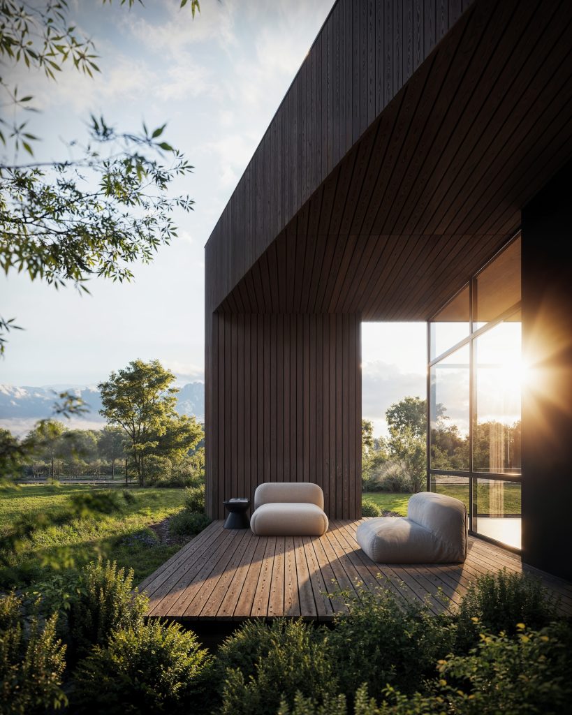 ANDHOME (Ateities g. 3, 5, 7, 9, 11, 13, 15, 17) - Privačių namų kvartalas - vizualizacija