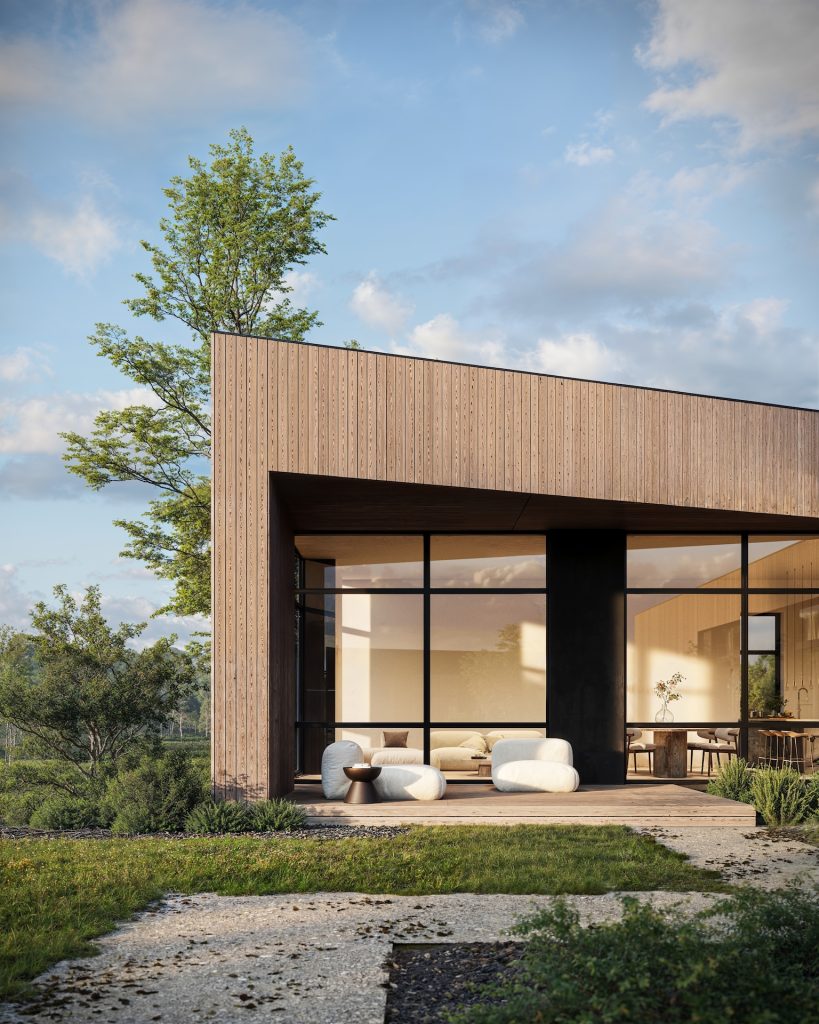 ANDHOME (Ateities g. 3, 5, 7, 9, 11, 13, 15, 17) - Privačių namų kvartalas - vizualizacija