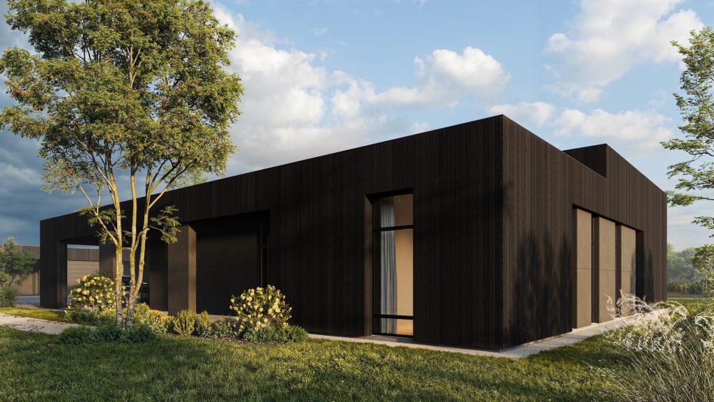 ANDHOME (Ateities g. 3, 5, 7, 9, 11, 13, 15, 17) - Privačių namų kvartalas - vizualizacija