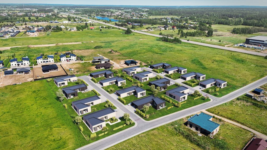 ANDHOME (Ateities g. 3, 5, 7, 9, 11, 13, 15, 17) - Privačių namų kvartalas - vizualizacija