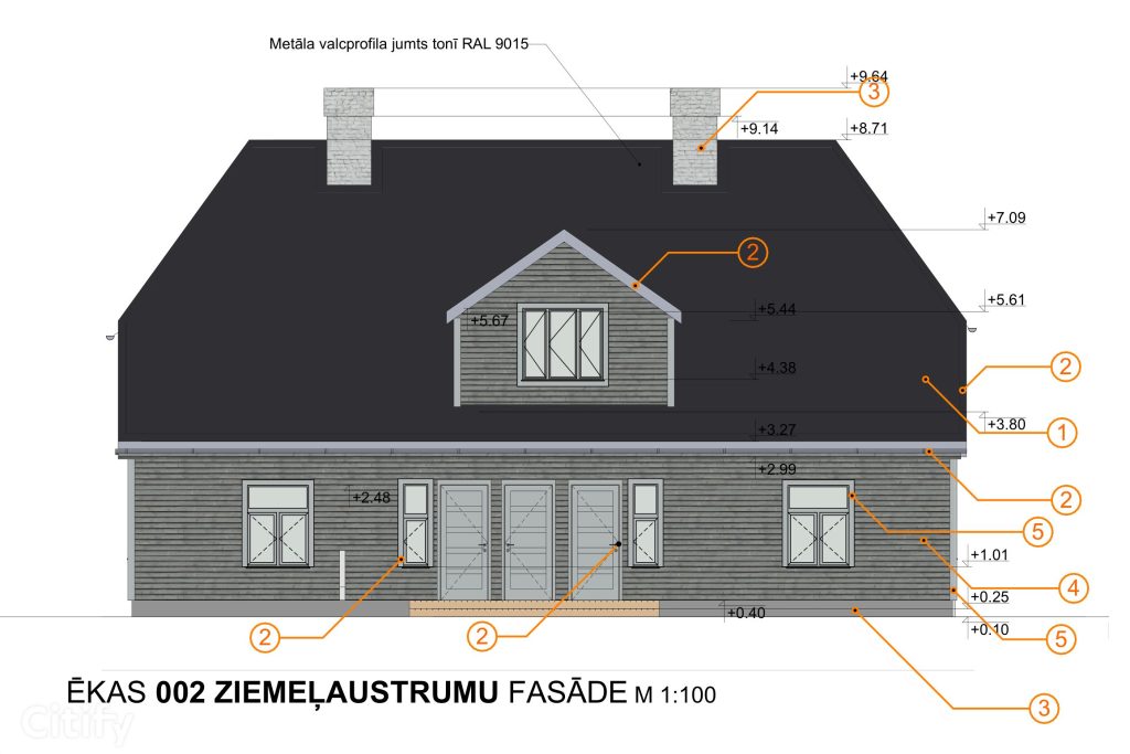 Artilērijas ielā 23 (Artilērijas ielā 23) - Daudzdzīvokļu nams - vizualizācija