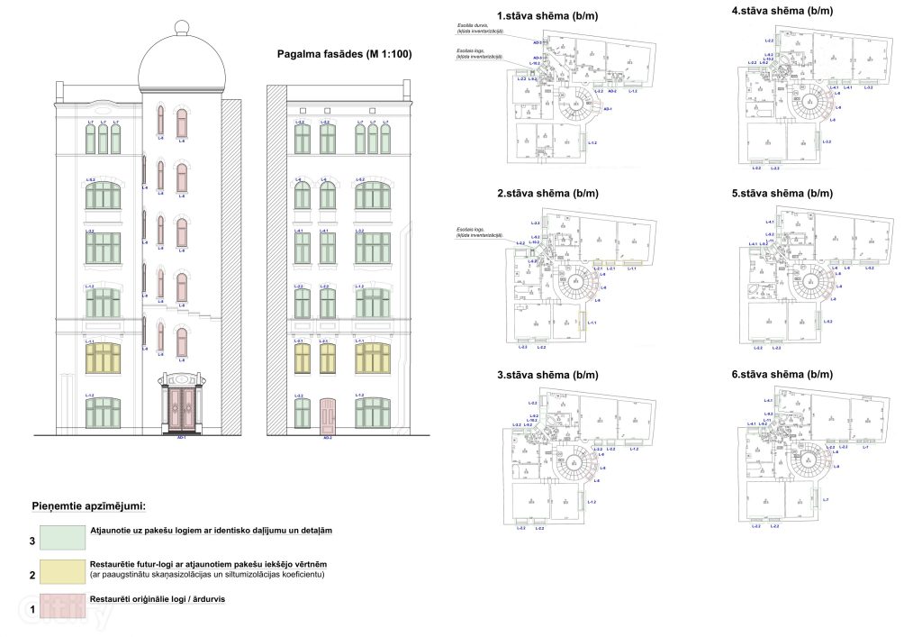 Brīvības iela 68 (Brīvības iela 68) - Daudzdzīvokļu nams - vizualizācija