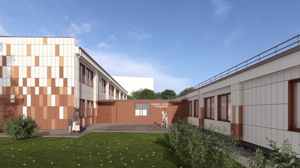 Lopšelis - darželis "Šaltinėlis" "Kregždutės" skyrius (Butsargių g. 10) - Early education - visualization