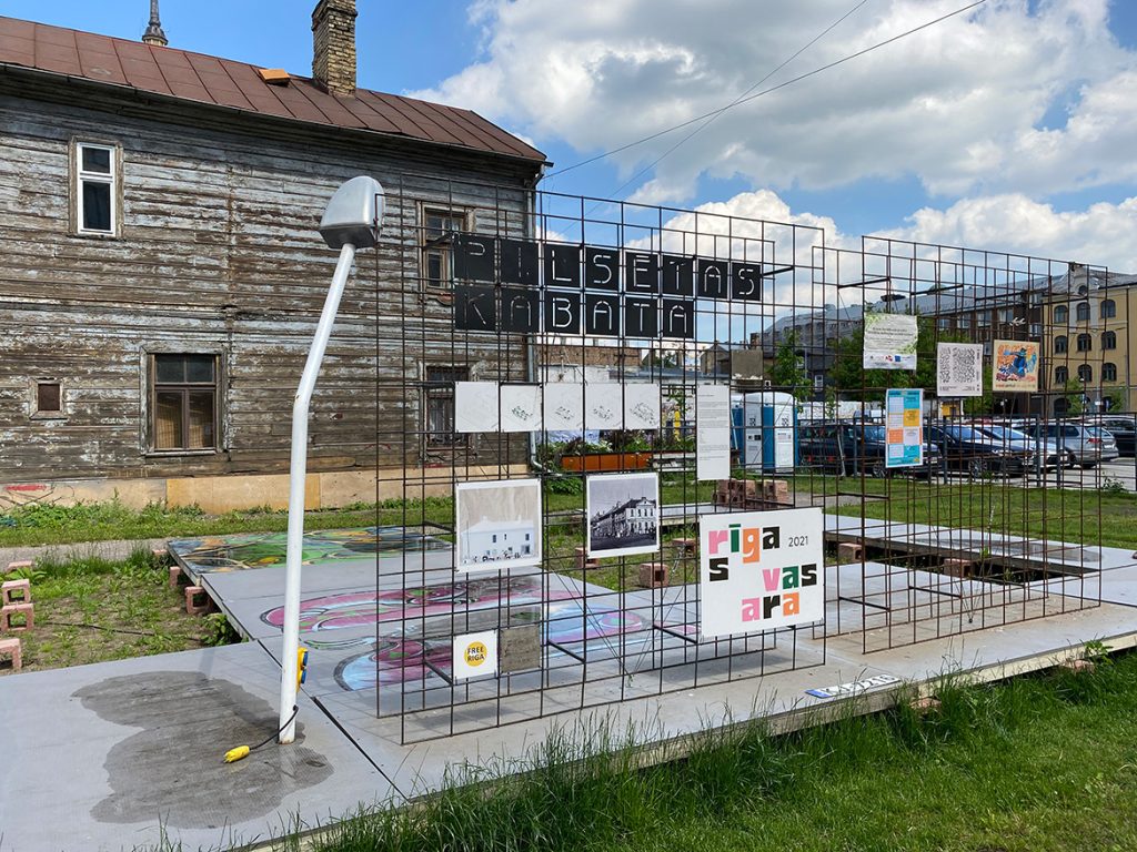 Lastādijas kvartāls (Lastādijas iela 9) - Kultūras centrs, Autostāvvieta - būvdarbu attēli