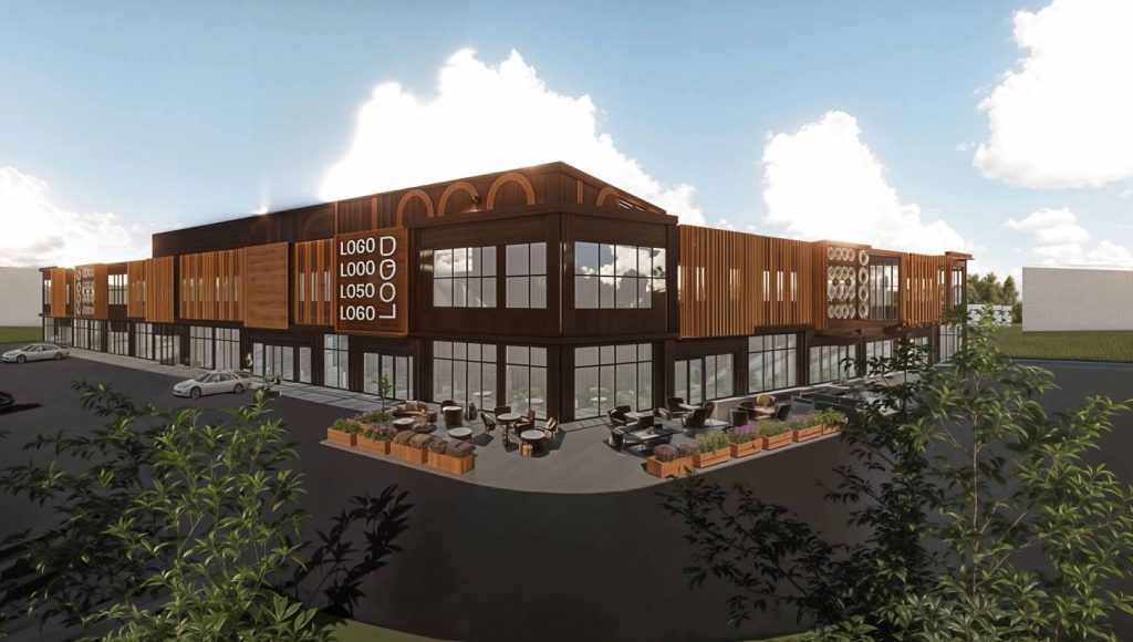 Laagri Elukeskus (Kuuse põik 44) - Non-food store, Other commercial, Sports arena - visualization