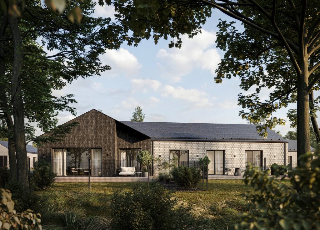 LAIKAS MĖTOMS (Mėtų g. 90) - Private house community - visualization