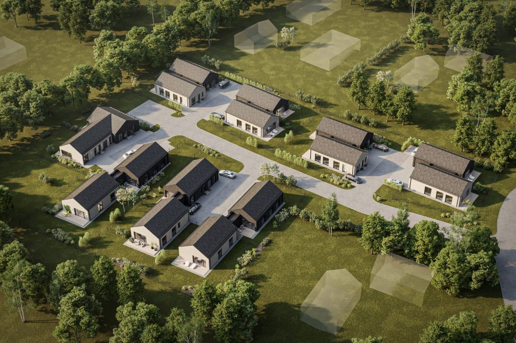 LAIKAS MĖTOMS (Mėtų g. 90) - Private house community - visualization