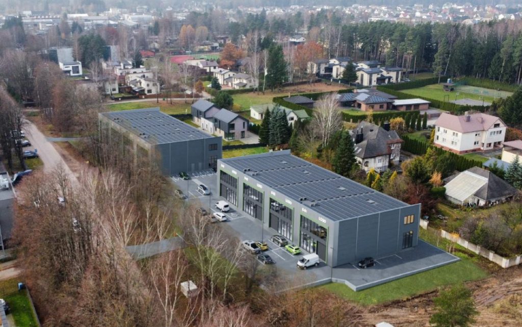 Parko g. 16 (Parko g. 16) - Kaubanduskeskus, Laohoone - visuaalne