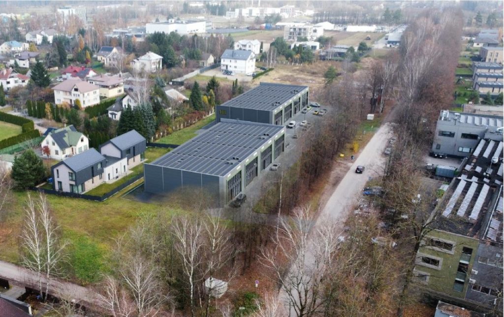 Parko g. 16 (Parko g. 16) - Kaubanduskeskus, Laohoone - visuaalne