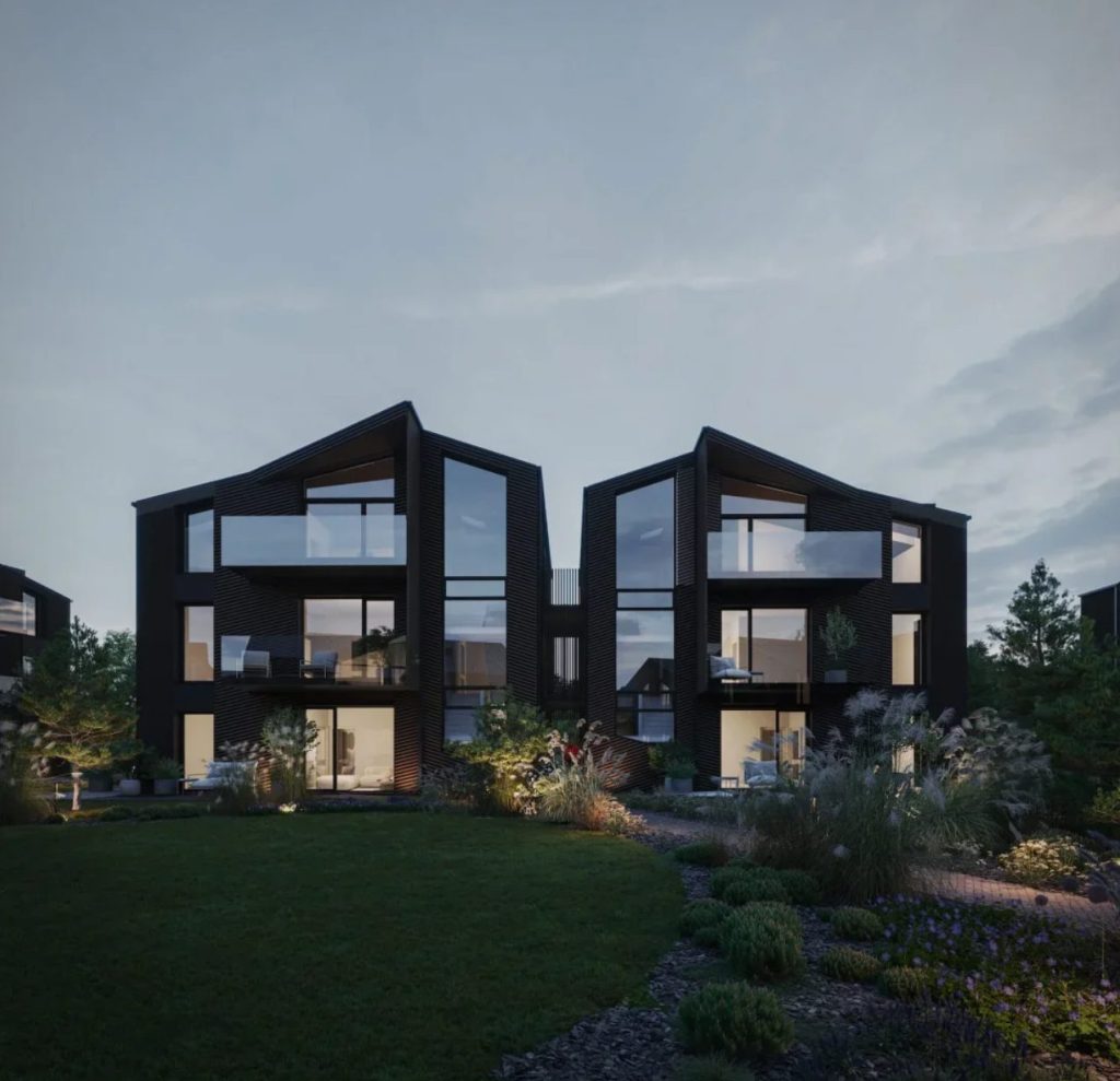 Ritmai 3 etapas | daugiabučiai F, G (Vaivorykštės g. 4) - Korterelamu - visuaalne