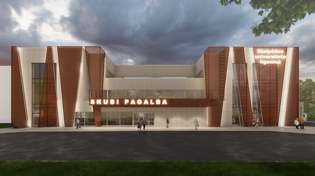 Skubios pagalbos ir intensyvios priežiūros pastatas su operacinėmis (Liepojos g. 39) - Hospital - visualization