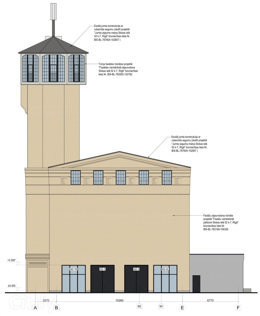 S52 - Slokas iela 52 k-7 (Slokas iela 52 k-7, 52E) - Büroohoone - visuaalne
