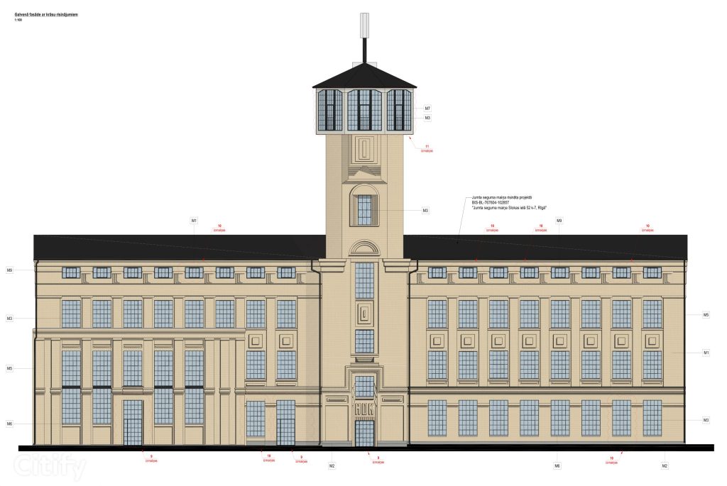 S52 - Slokas iela 52 k-7 (Slokas iela 52 k-7, 52E) - Büroohoone - visuaalne