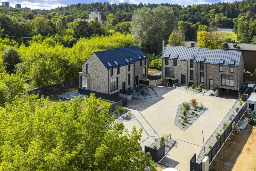 Vaidilutės namai (Vaidilutės g. 37) - Row housing - visualization