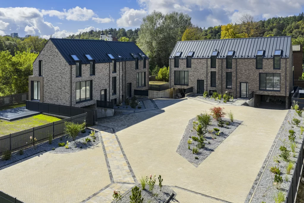 Vaidilutės namai (Vaidilutės g. 37) - Row housing - visualization