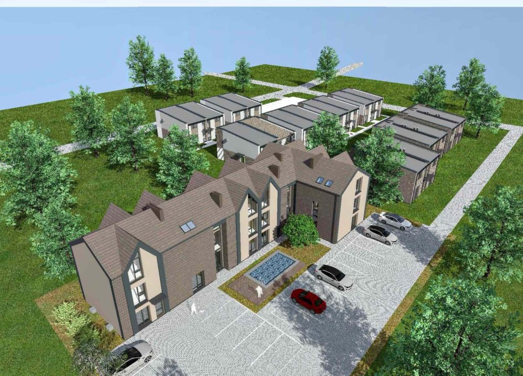 Vaivorykštės g. 44A (Vaivorykštės g. 44A) - Rindu mājas - vizualizācija