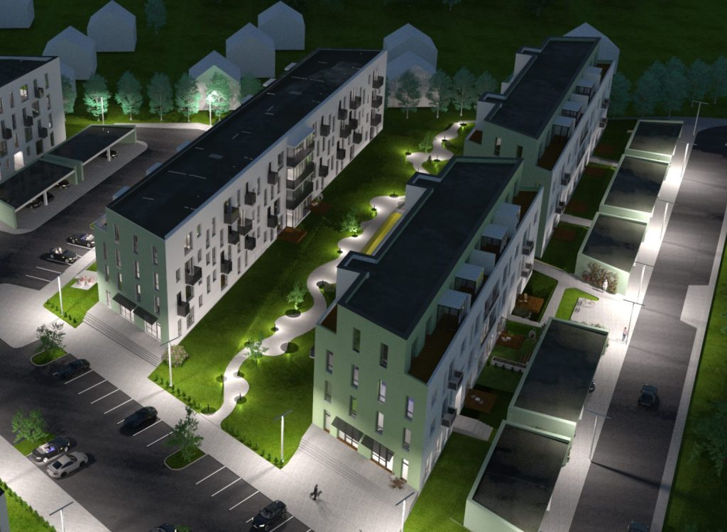 Liepų terasos (G, H namai) (Pilkalnio g.) - Korterelamu - visuaalne
