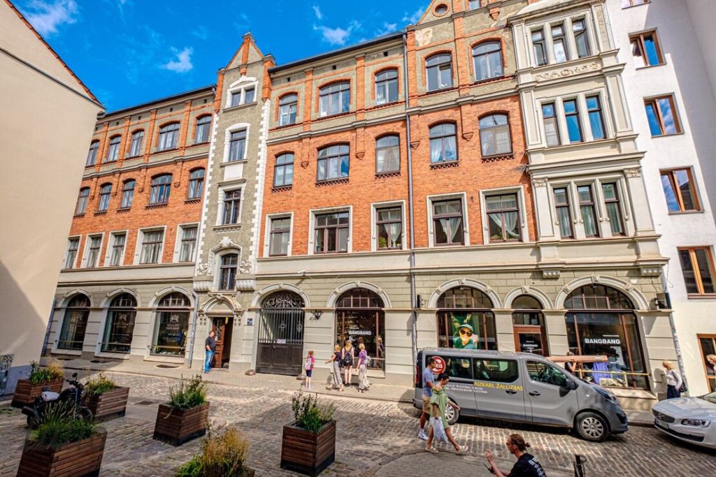 K1820 Family apartments (Kalēju iela 18/20) - Viešbutis - statybų nuotraukos