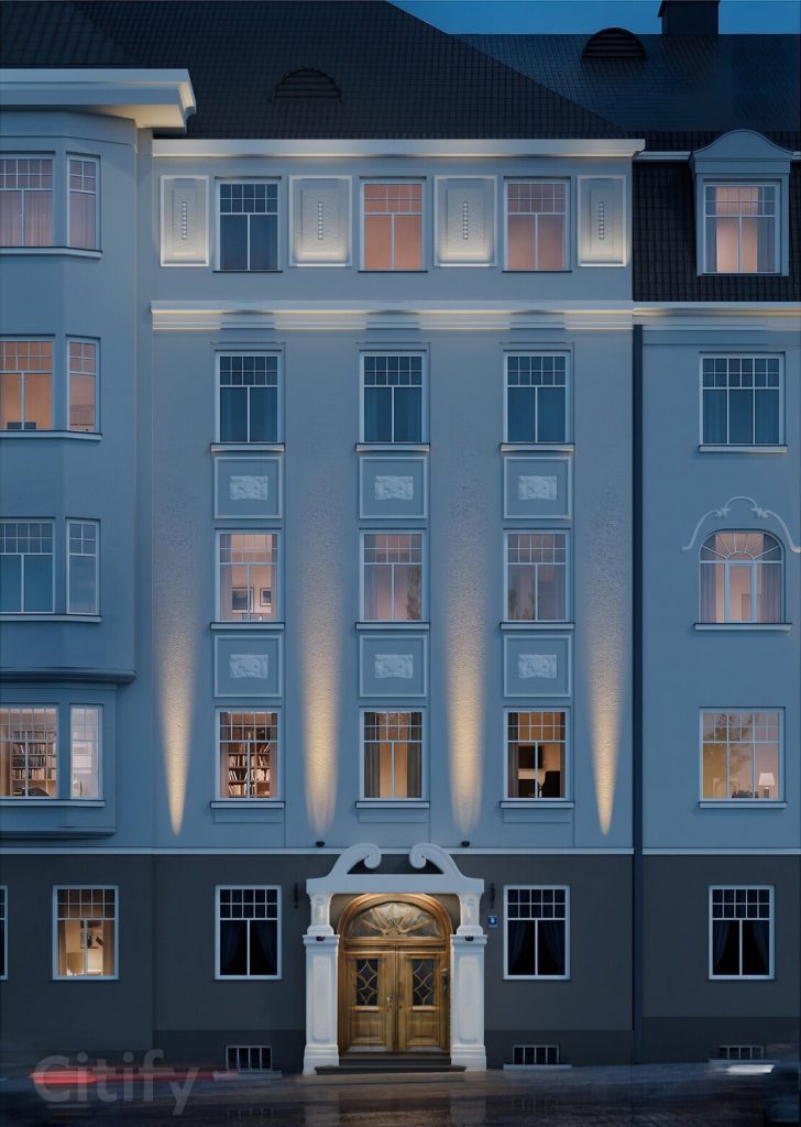 Viesturdārza Rezidence (Eksporta iela 6) - Multi apartment - visualization