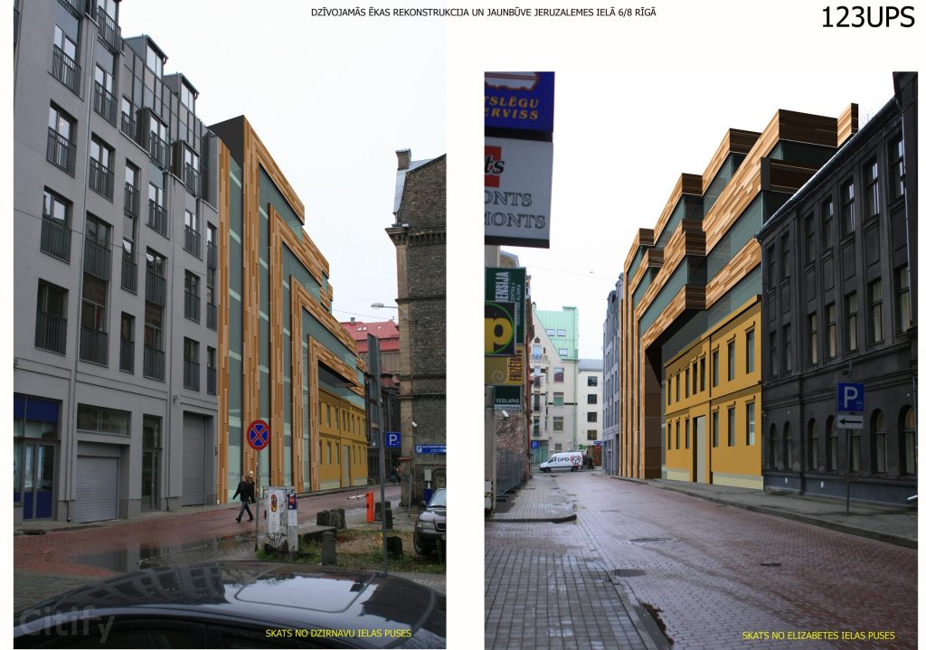 Jeruzalemes iela 6 (Jeruzalemes iela 6) - Multi apartment - visualization