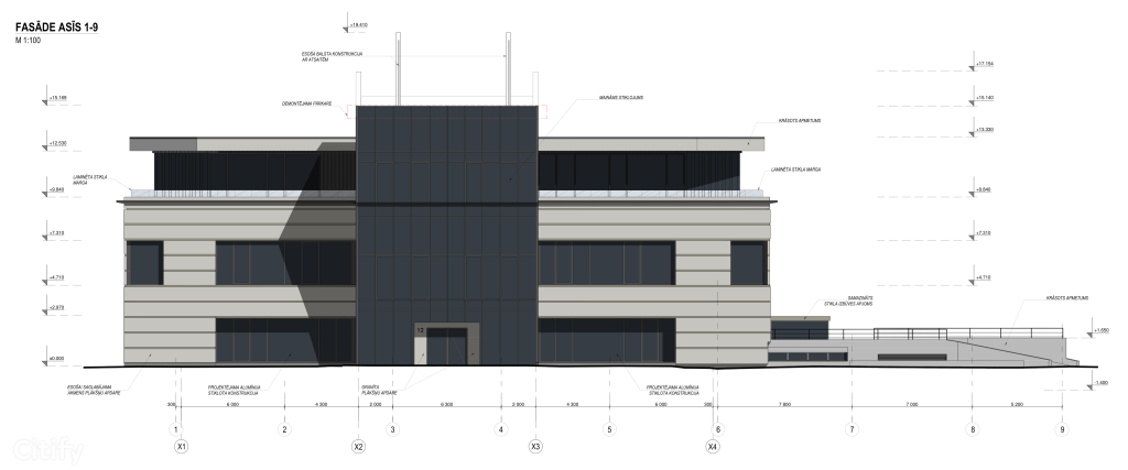Kalpaka bulvāris 12 (Kalpaka bulvāris 12) - Office center - visualization