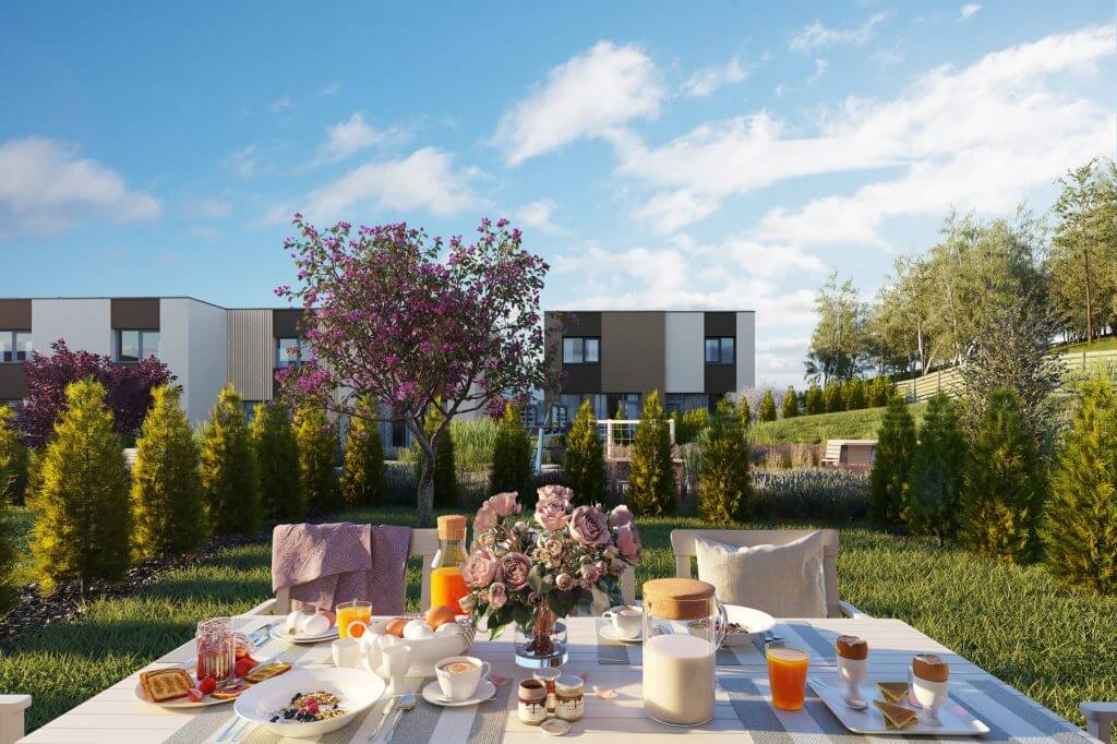 24 Istorijos (Vaivadiškių / Pakonių g.) - Row housing - visualization