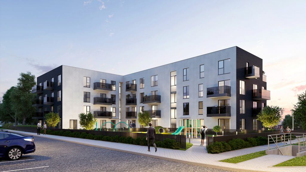 Antakalnio krantas (P. Vileišio g. 19) - Multi apartment - visualization