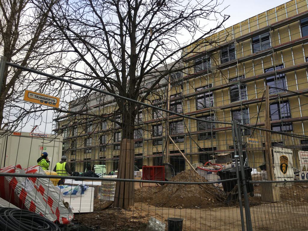 Antakalnio krantas (P. Vileišio g. 19) - Multi apartment - construction photos