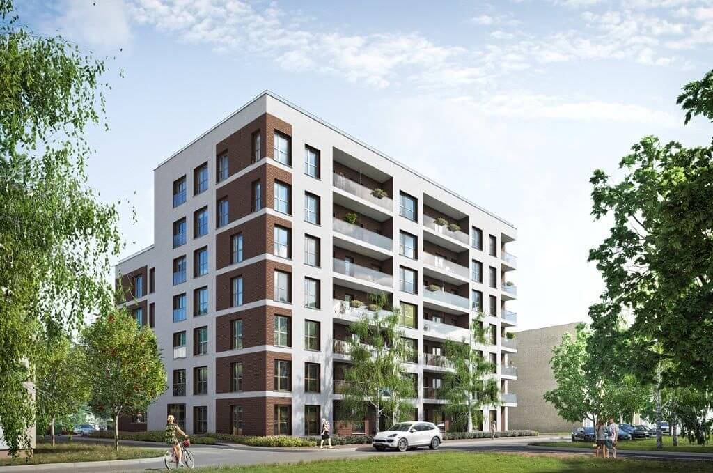 Antakalnio panorama (Smėlio g. 31) - Daudzdzīvokļu nams - vizualizācija