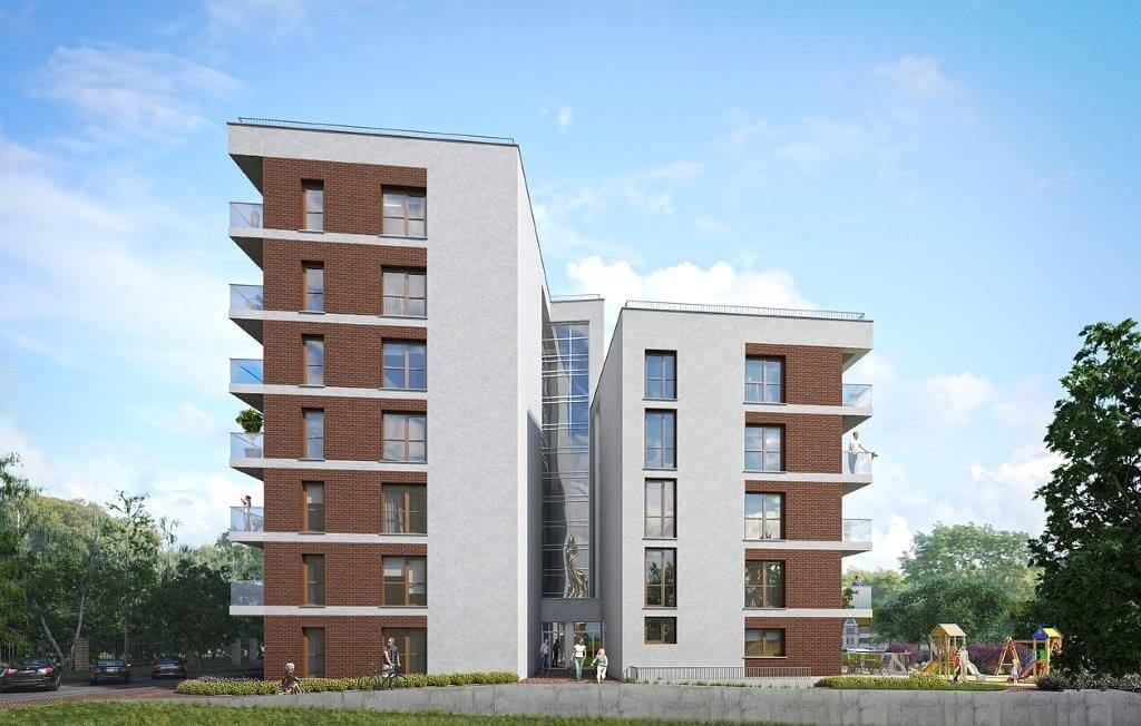 Antakalnio panorama (Smėlio g. 31) - Daudzdzīvokļu nams - vizualizācija