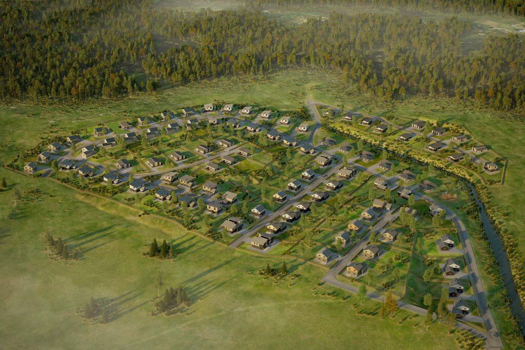 Avižienių slėnis (-) - Land plots - visualization