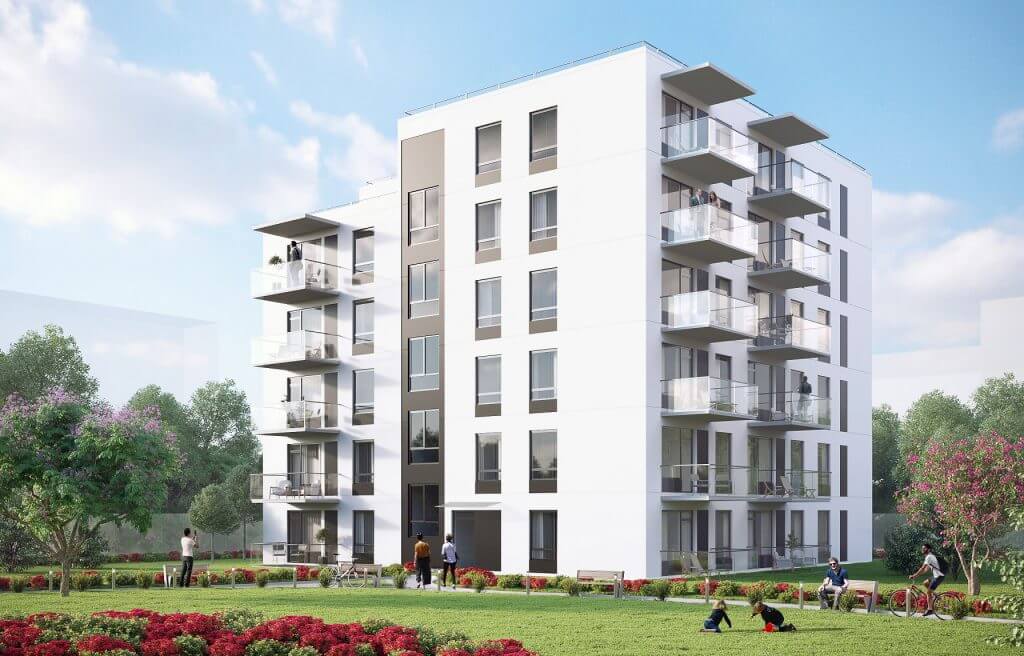 B23 1 etapas (Smolensko g. 23) - Multi apartment - visualization