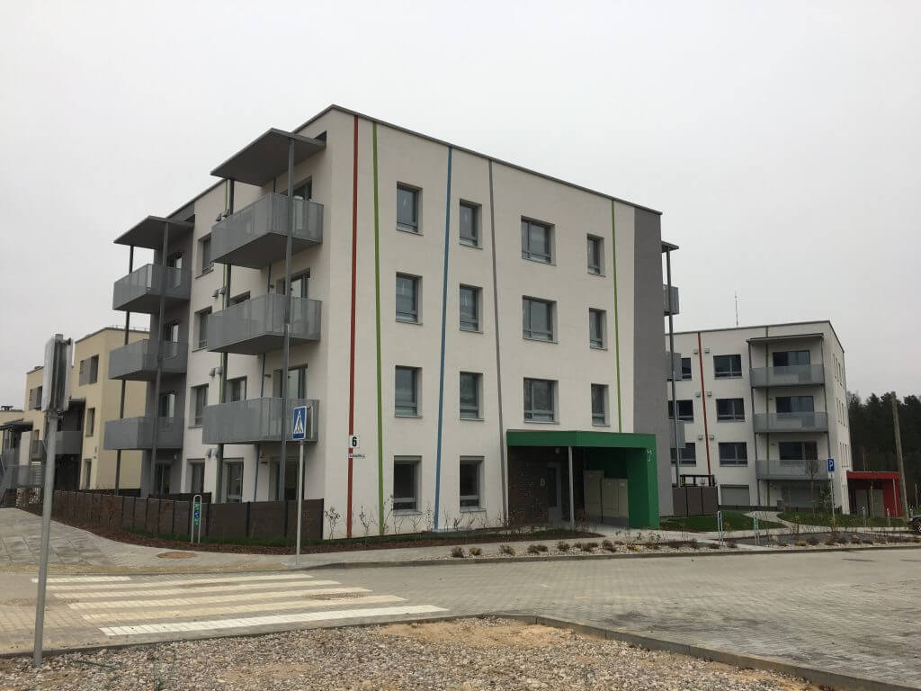 Bajorų alėjos 1 etapas (J. K. Chodkevičiaus g.) - Korterelamu - ehituse fotod