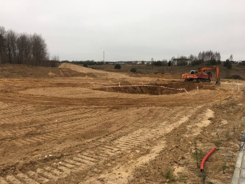 Bajorų alėjos 1 etapas (J. K. Chodkevičiaus g.) - Korterelamu - ehituse fotod