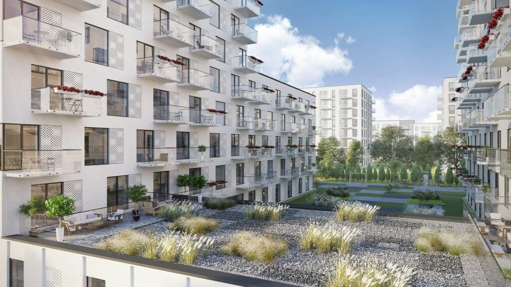 Birželio namai (Birželio 23-iosios g. 10A, Statybininkų g. 1) - Multi apartment - visualization