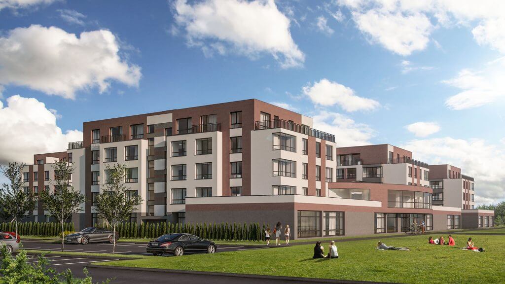 Bitėnų oazė 1-2 etapai (Bitėnų g. 3D, 1B) - Multi apartment - visualization