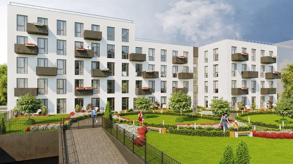 Centro rezidencija 1 etapas (Rinktinės g. 3) - Multi apartment - visualization