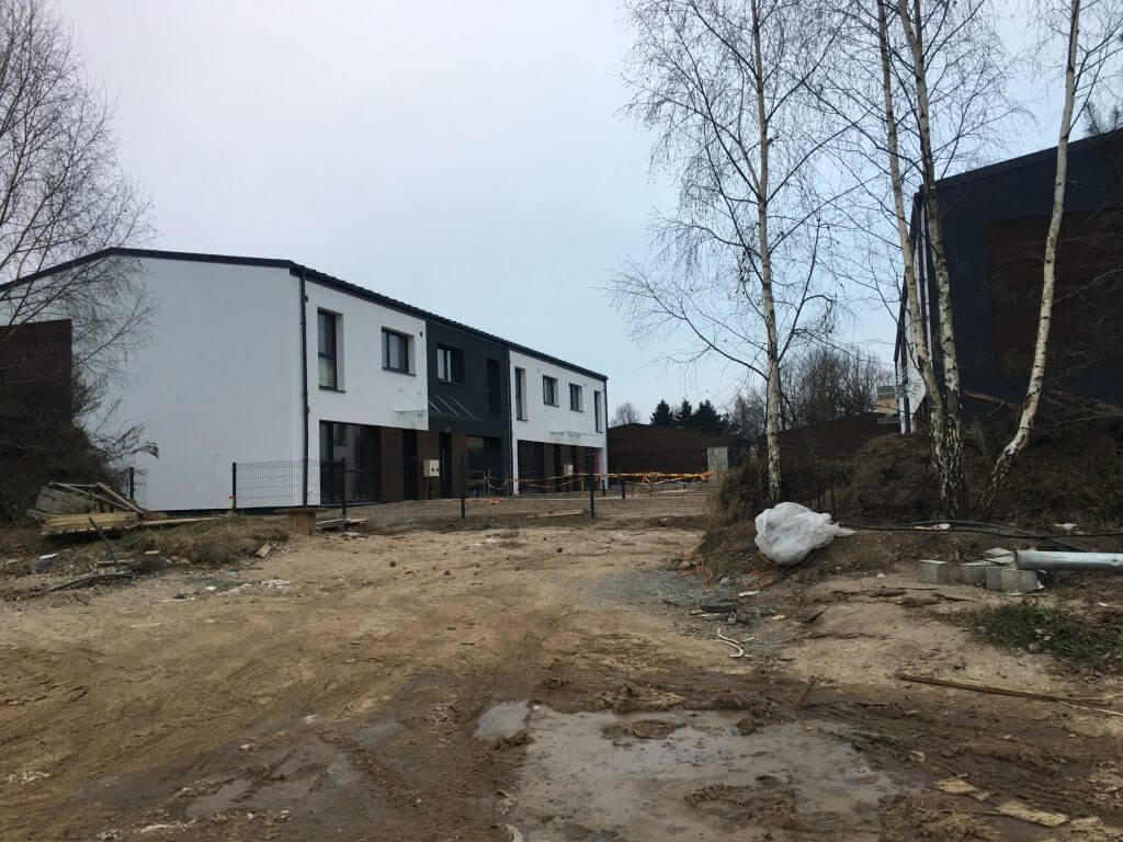 Cherry Garden (Juodupio g. 33) - Row housing - construction photos