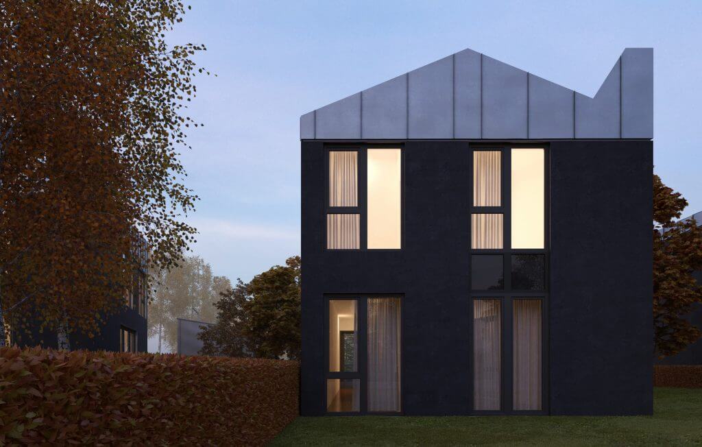 Danų gatvė (Danų g. ) - Row housing - visualization