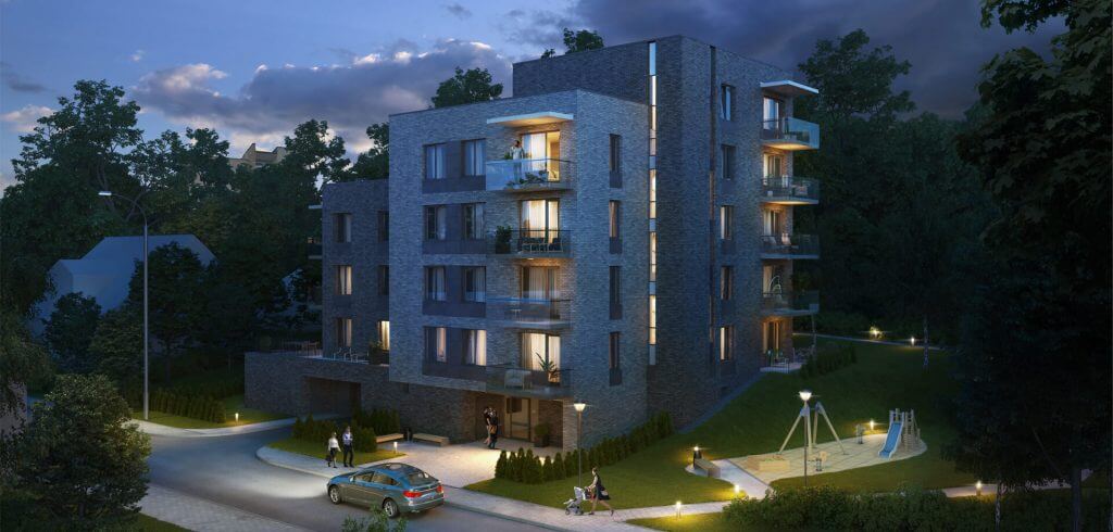 Filaretų namai (Peteliškių g. 30) - Daudzdzīvokļu nams - vizualizācija