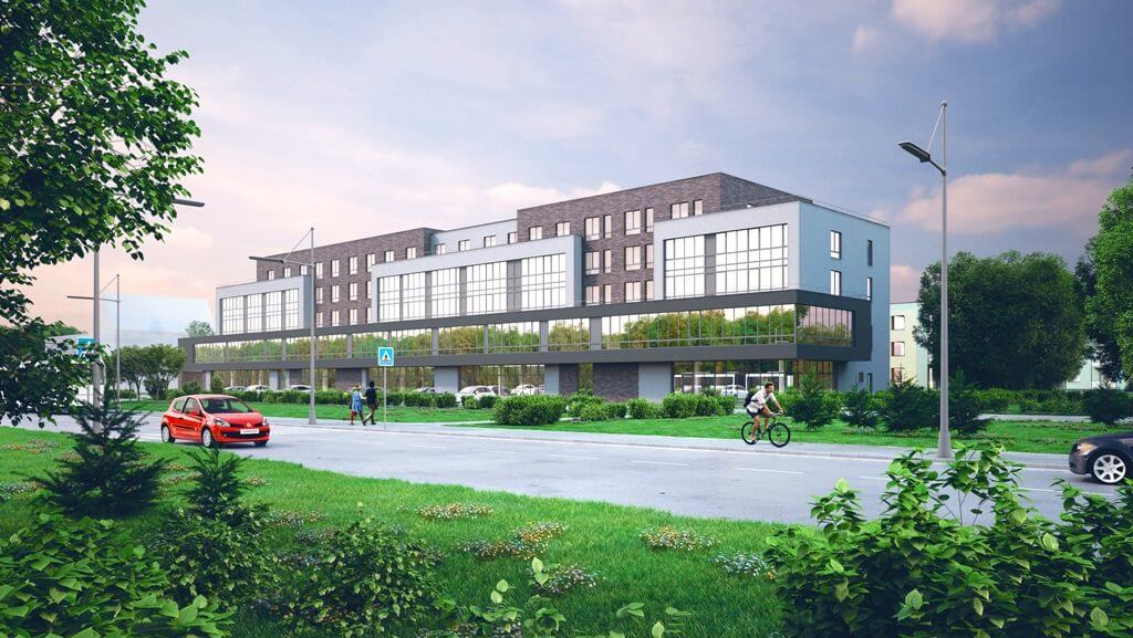 Fontanų namai 2 etapas (Eišiškių pl. 47) - Multi apartment - visualization