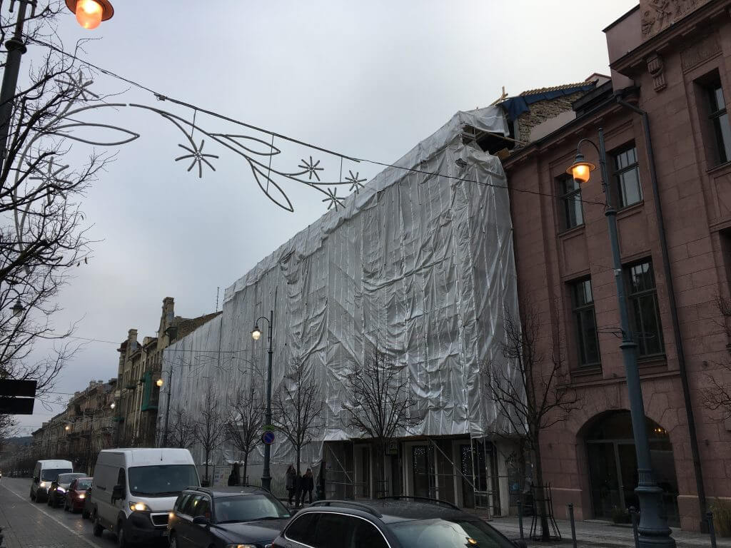 Gedimino 37 (Gedimino pr. 37) - Multi apartment - construction photos