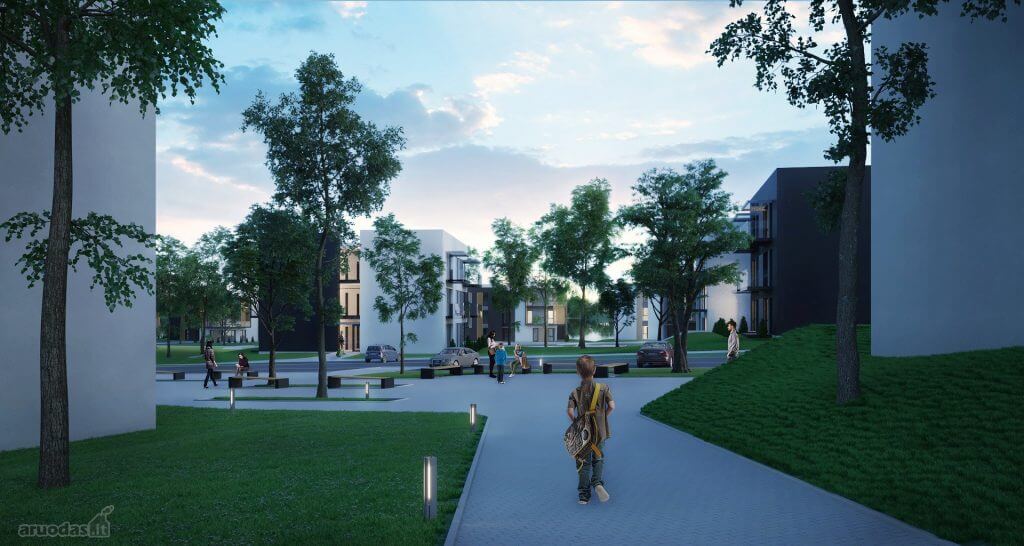 Gilužio rivjera 2 etapas (Gilužio g. 51, 61) - Multi apartment - visualization